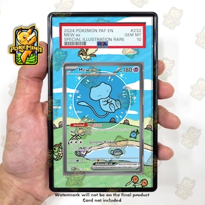 レックウザV別イラスト版カスタムポケモン鑑定済みディスプレイケース