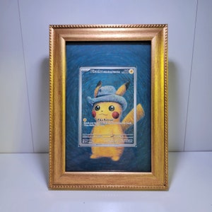 Pikachu Van Gogh Promo Custom Pokemon Card Frame