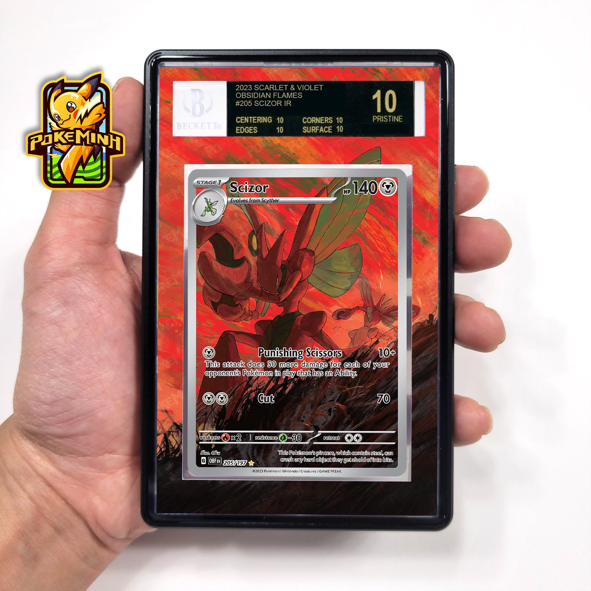 カイsar　ARS10＋ PSA 状態難/PSA10鑑定済〕カイ【SR】{077/067}