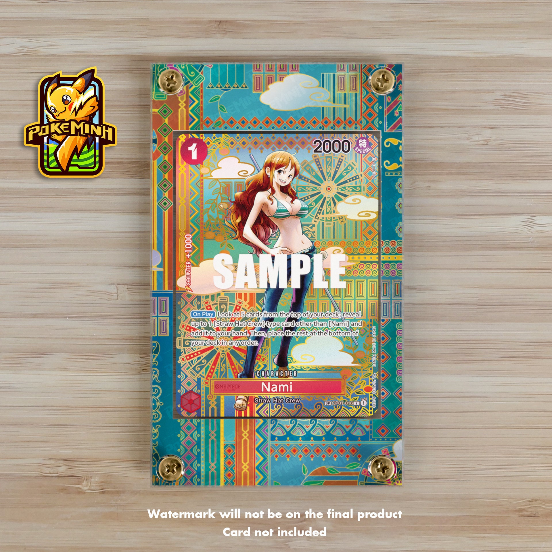 Nami OP05 SP Custom One Piece Display Case - Etsy