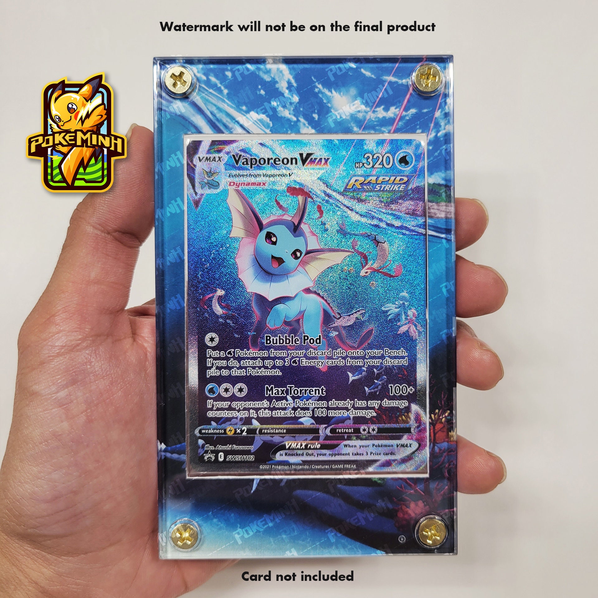 pokemon vaporeon card