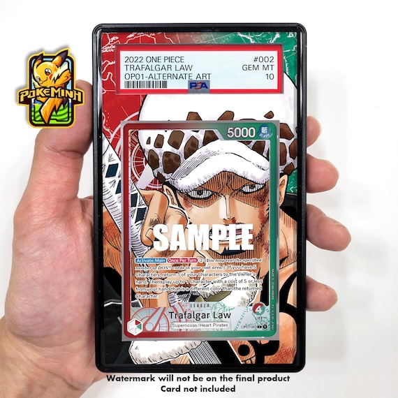 Trafalgar Law OP01-002 Leader Alternate Art Custom One Piece