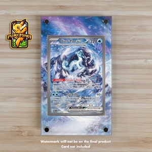 Vitrine Pokemon personnalisée Chien Pao EX SAR