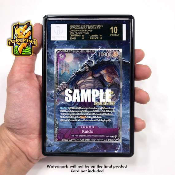 Kaido Championship Custom One Piece Graded Display Case - Etsy
