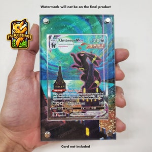 Vitrine Pokemon personnalisée Art alternatif Umbreon VMAX