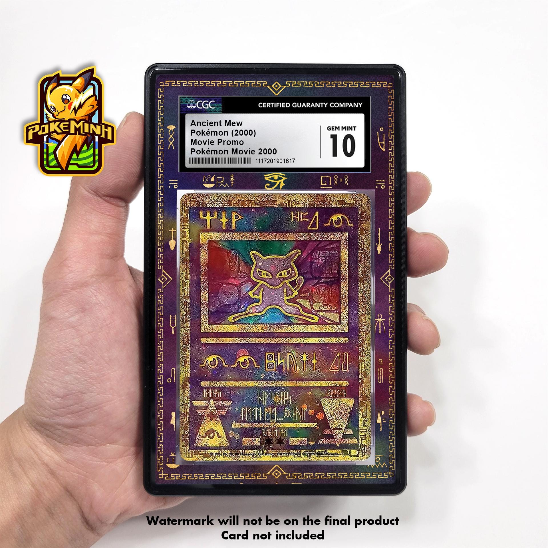 Ancient Mew Custom Pokemon Graded Display Case - Etsy