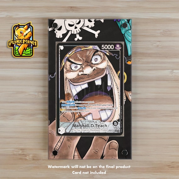 Marshall D. Teach OP09-081 Leader Alternate Art Custom One Piece