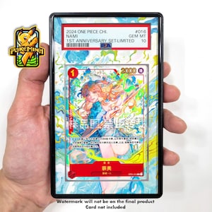 Vitrina personalizada de One Piece con promoción de aniversario chino de Blue Nami
