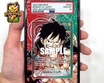 Monkey D. Luffy OP01-003 Leader Alternate Art Custom One Piece