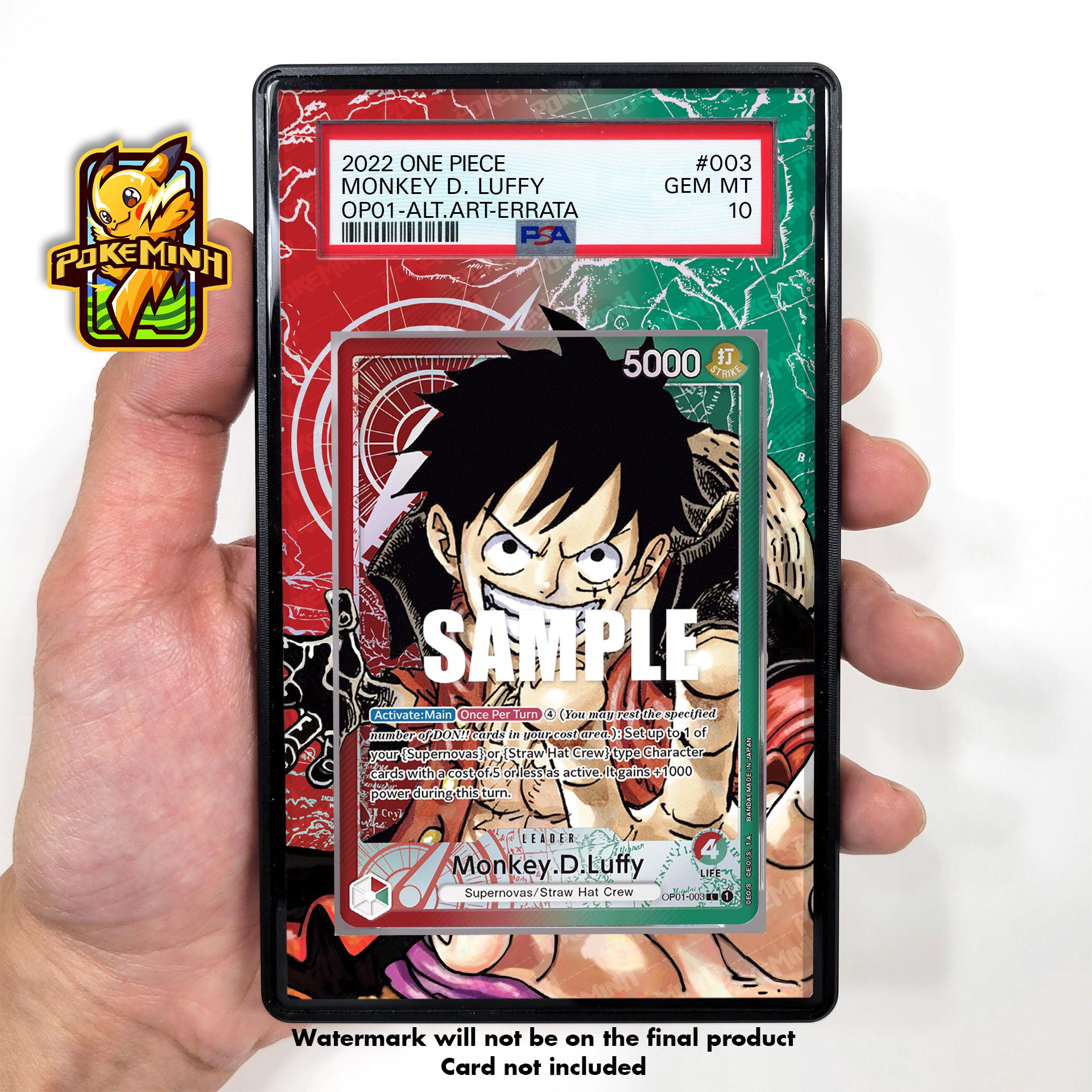 シングルカード ONE PIECE - MONKEY D.LUFFY  OP01-ALTERNATE ART PSA 10 GEM MINT JAPANESE ONE PIECE 2022 MONKEY D. LUFFY OP01