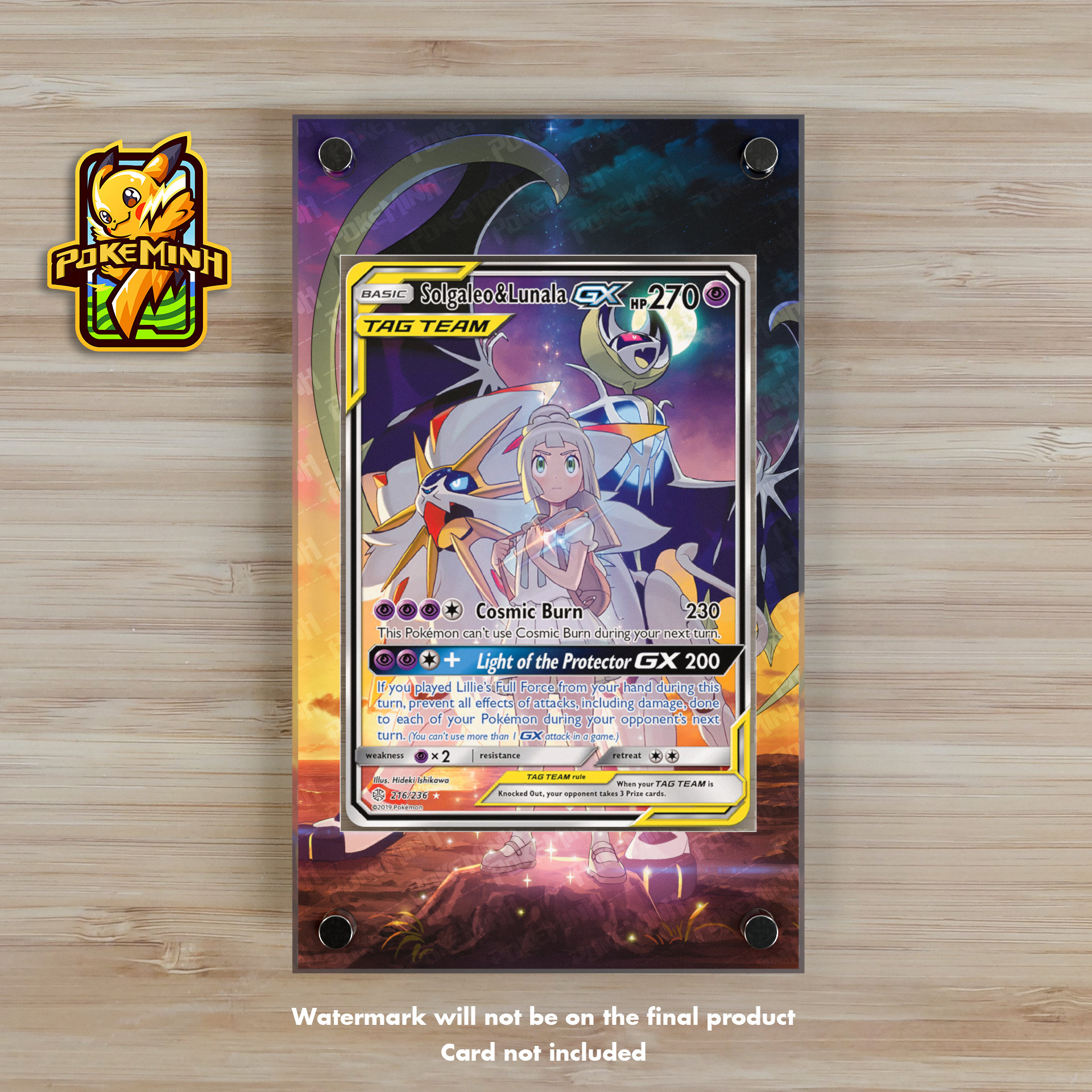 Carta Pokemon Solgaleo E Lunala-gx Lançamento Em Português em