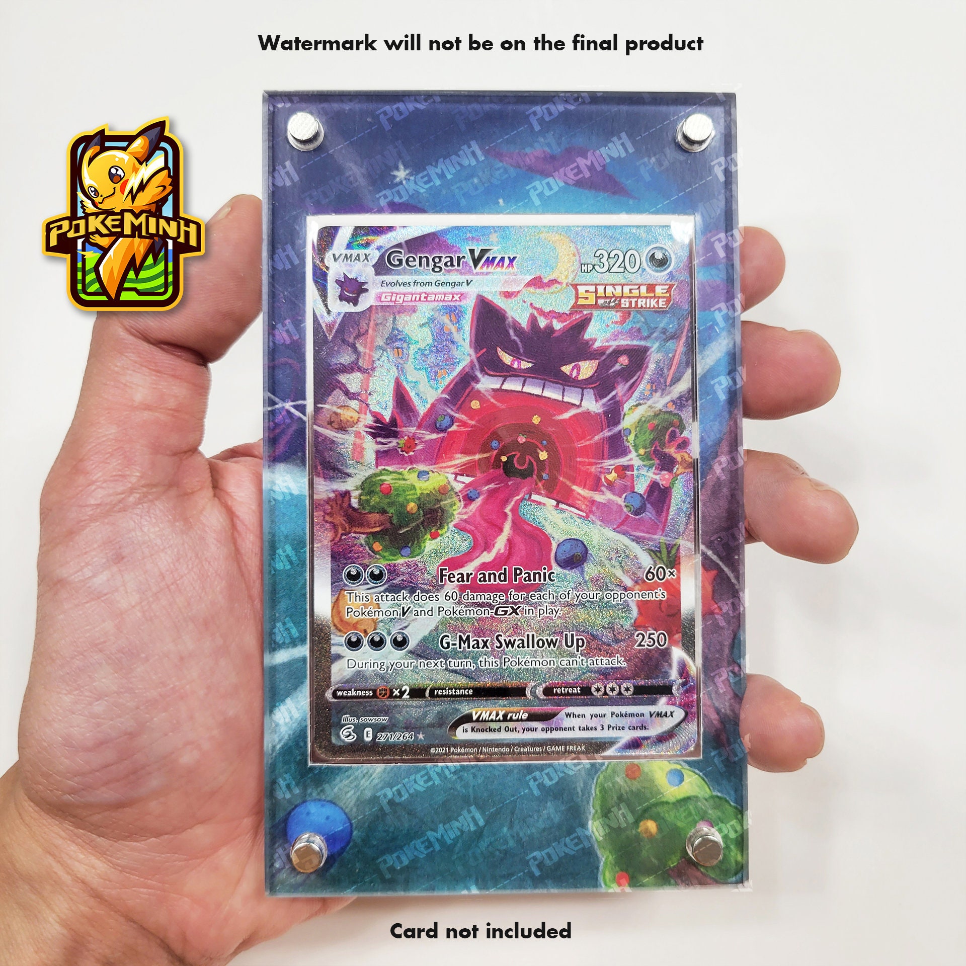 Gengar Vmax Alternate Art | custom-made card | proxy