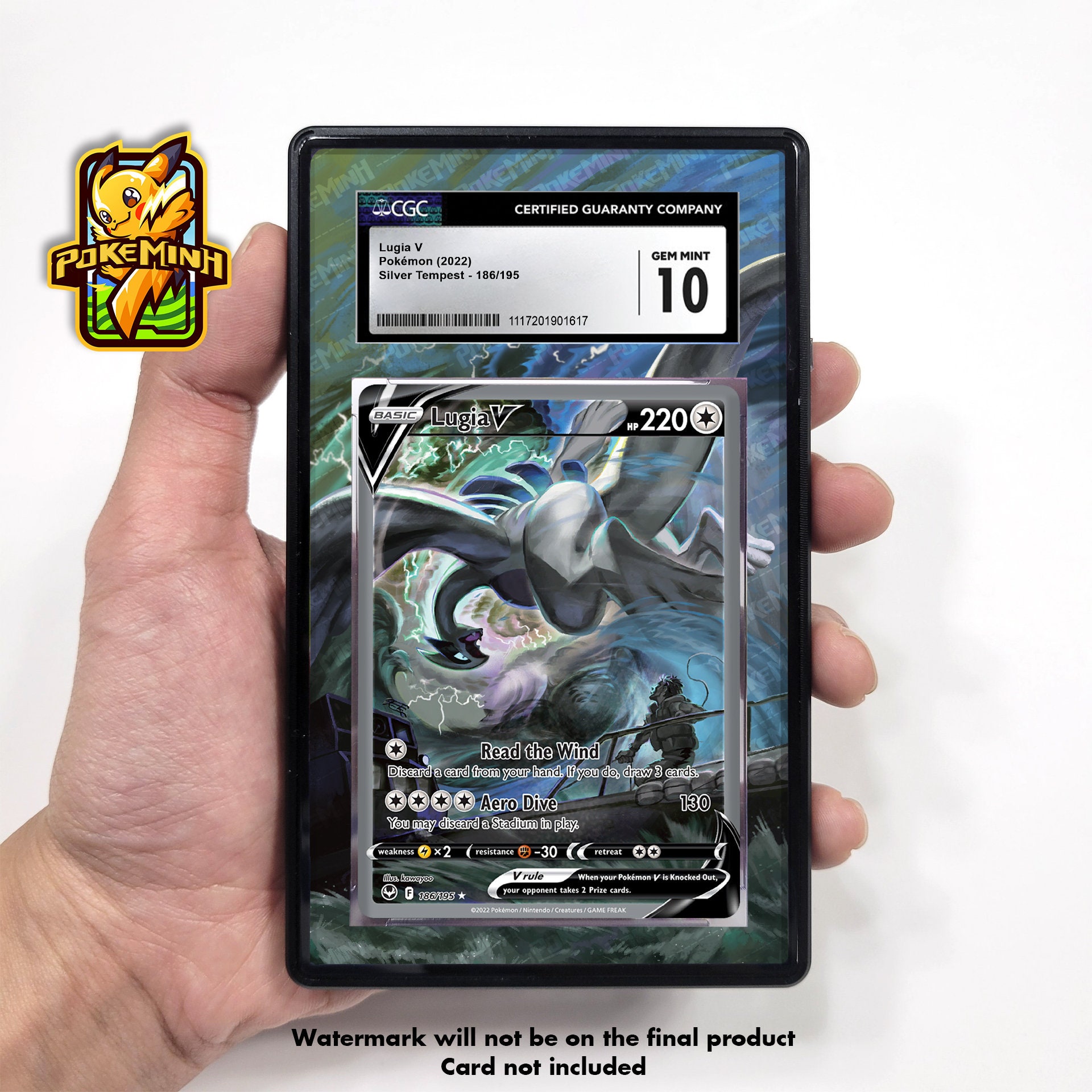 Lugia V Alternate Art Custom Pokemon Graded Display Case - Etsy