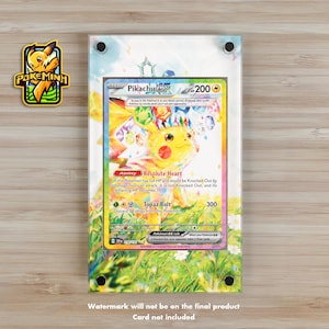 Vitrina personalizada de Pokémon Pikachu Tera EX SIR SAR