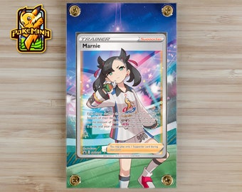 marnie pokemon trainer card #200 Prices | Sword & Shield Shield Base Set Secret Rare Trainer #208 CGC Authenticated Pristine 10 Card Marnie () Promo Full Art