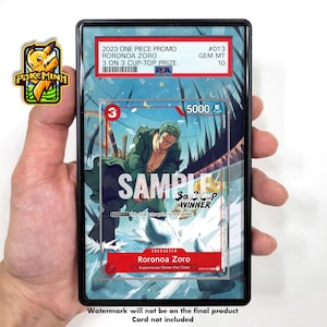 Zoro #013 (3 em 3 Prêmio Principal) Caixa de Exposição Personalizada de Uma Peça Classificada