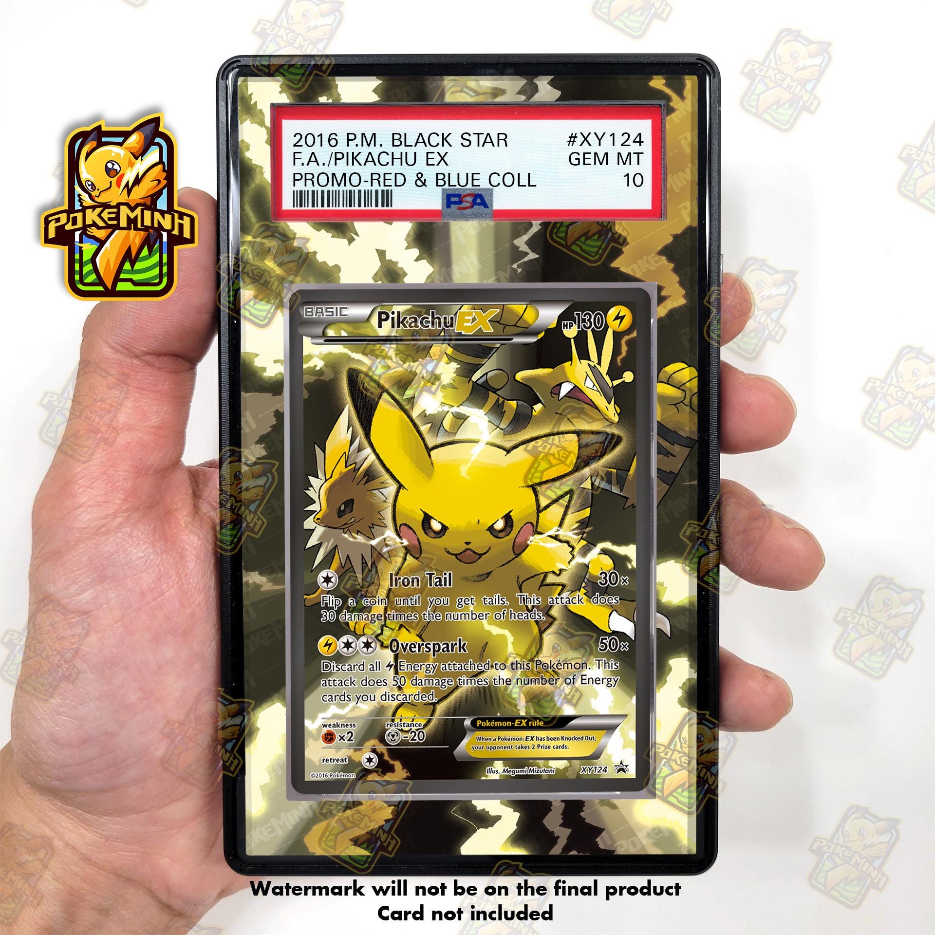 Pikachu Ex Xy124 Promo - Etsy