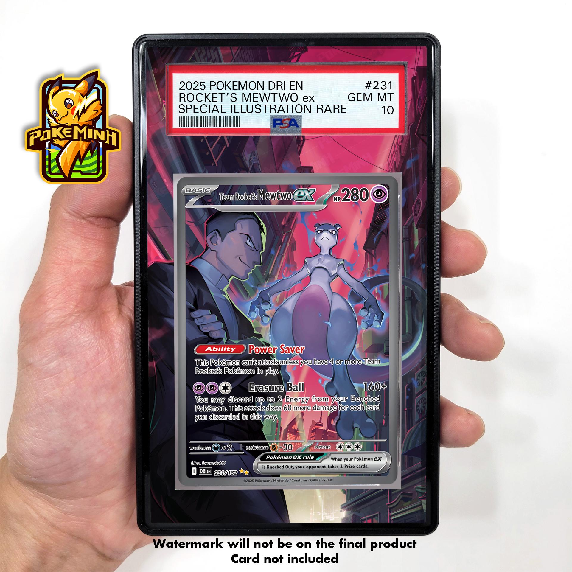 Mewtwo Custom Card - Etsy