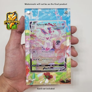 Vitrine Pokémon personnalisée Art alternatif Sylveon VMAX