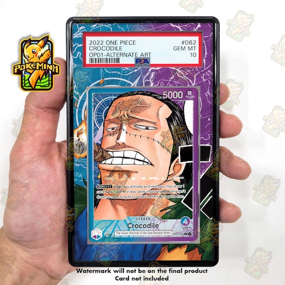 Crocodile OP01-062 Leader Alternate Art Custom One Piece Graded