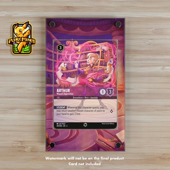 arthur lorcana card Disney TCG - King Victorious you know Arthur is getting his own