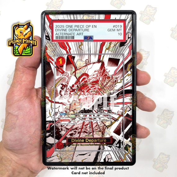 Divine Departure OP10-019 Custom One Piece Graded Display Case - Etsy