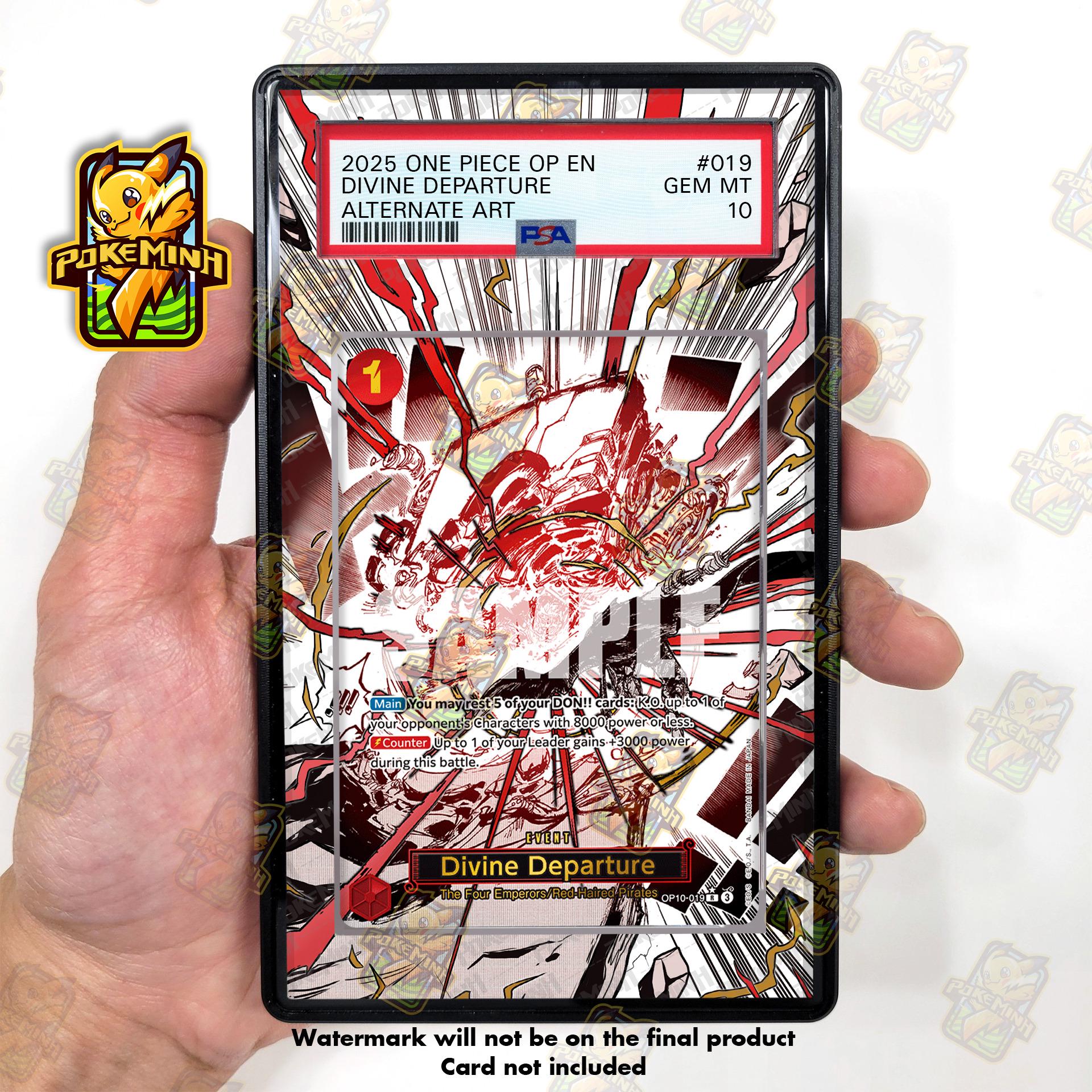 Divine Departure OP10-019 Custom One Piece Graded Display Case - Etsy