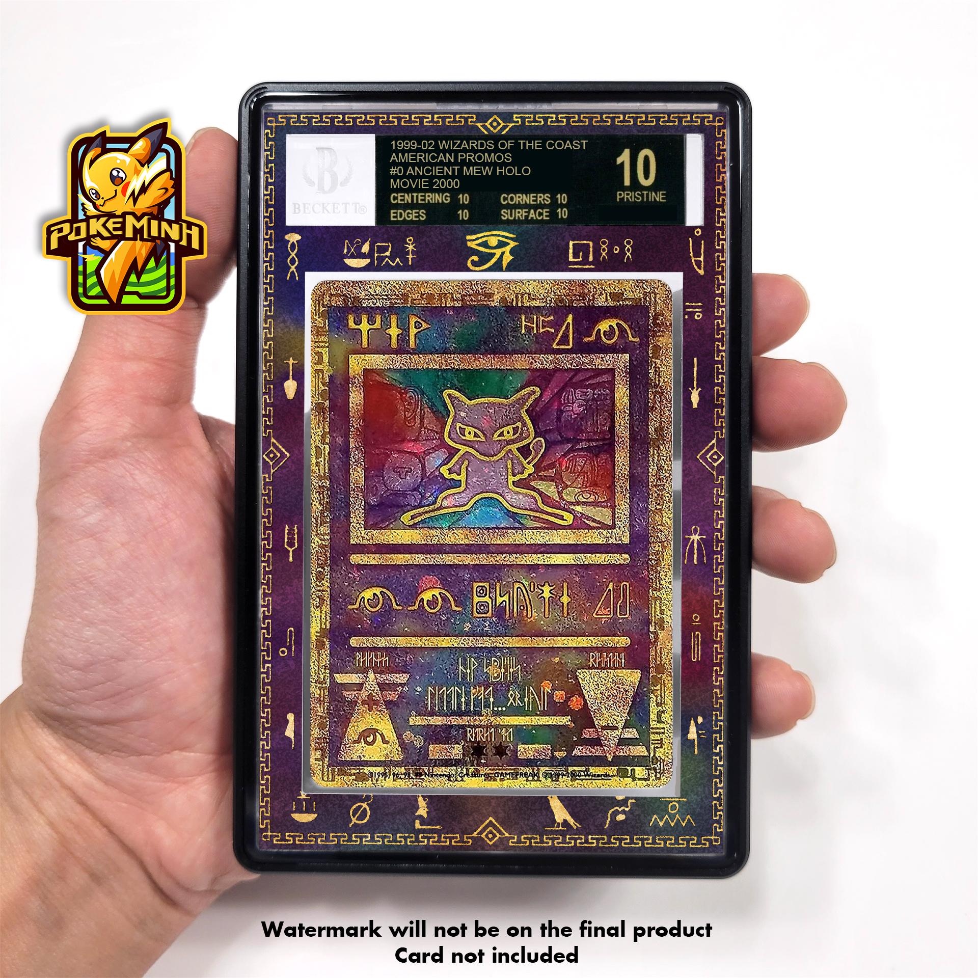 Ancient Mew Custom Pokemon Graded Display Case - Etsy