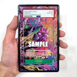 Yamato Alternate Art Custom One Piece Graded Vitrine