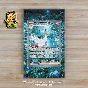 Vitrine Pokémon brillante personnalisée Gardevoir EX SAR