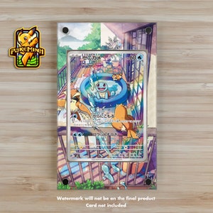 Vitrine Pokémon Carapuce AR personnalisée