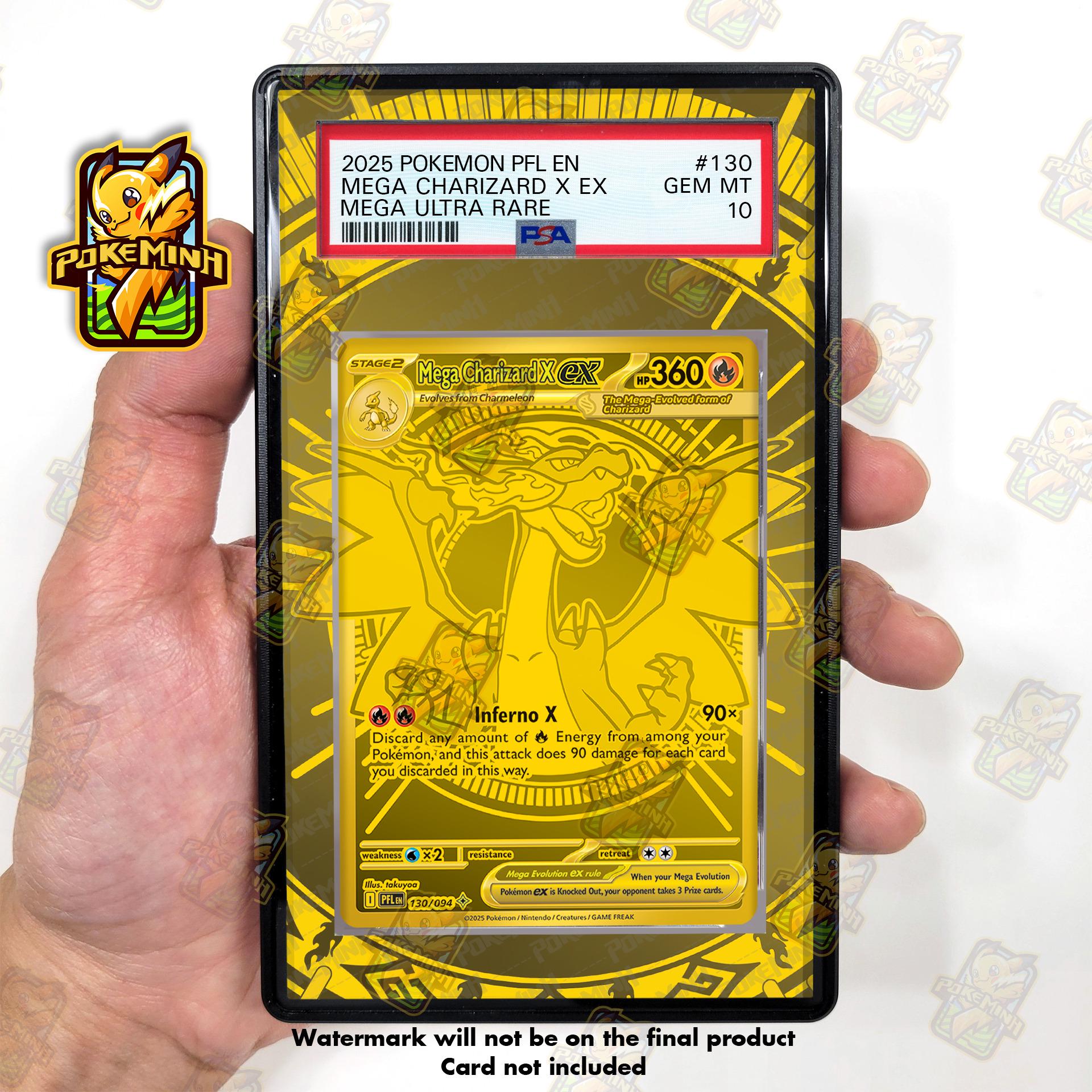 Gold mega charizard - Etsy 日本
