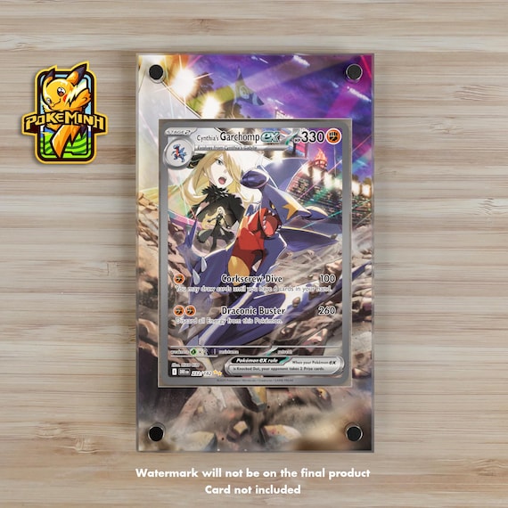 cynthia's garchomp pokemon card Cynthia's Garchomp ex 204 Sv: Scarlet & Violet Promo Cards Holo