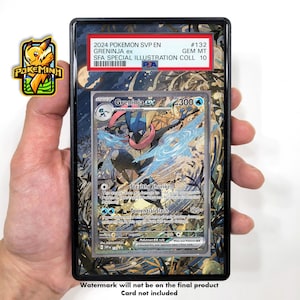 Vitrine graduée personnalisée Greninja EX SAR Promo Pokémon