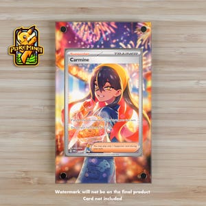 Carmine Special Art Rare (SAR) Vetrina espositiva Pokemon personalizzata