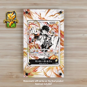 Monkey D. Luffy ST13-003 Custom One Piece Display Case