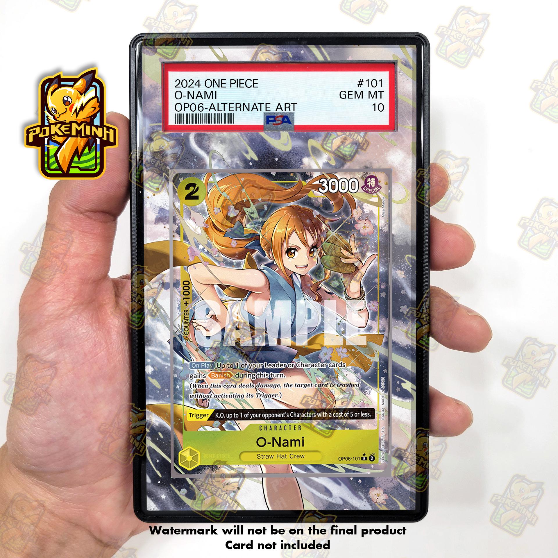 O-nami OP06-101 Parallel Custom One Piece Graded Display Case - Etsy