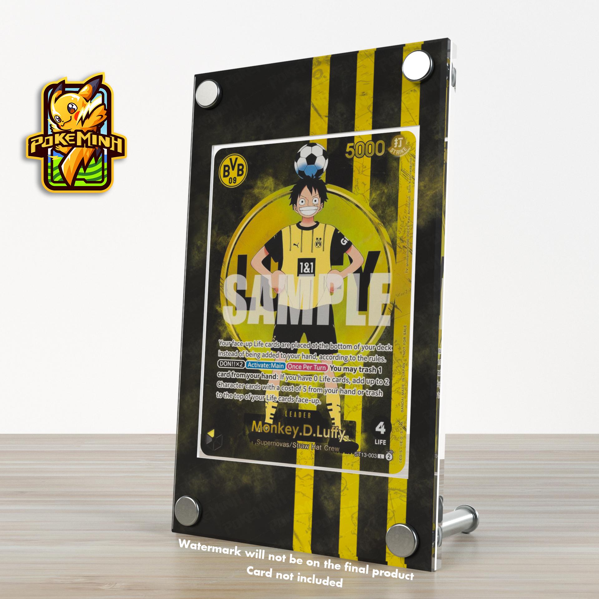 Monkey D. Luffy ST13-003 BVB Promo Custom One Piece Display Case