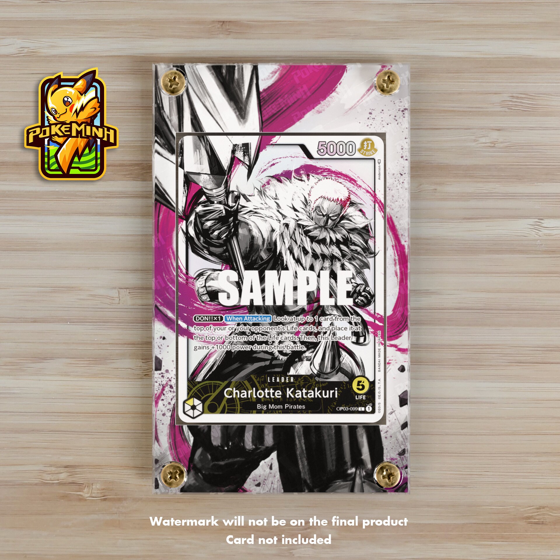 one piece card game katakuri leader ONE PIECE CARD GAME CHARLOTTE KATAKURI (YELLOW) OP03-099 L LEADER (JAPANESE  VER)