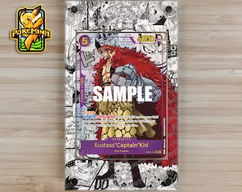Eustass Captain Kid Manga Custom One Piece Vitrine