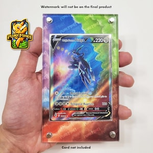 Vitrine Pokemon personnalisée Dialga V Alternate Art