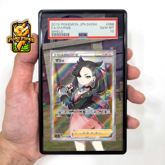 Marnie (マリィ) Full Art Trainer Custom Pokemon Graded