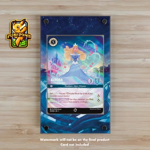 Aurora Dreaming Guardian Enchanted Niestandardowa gablota Disney Lorcana