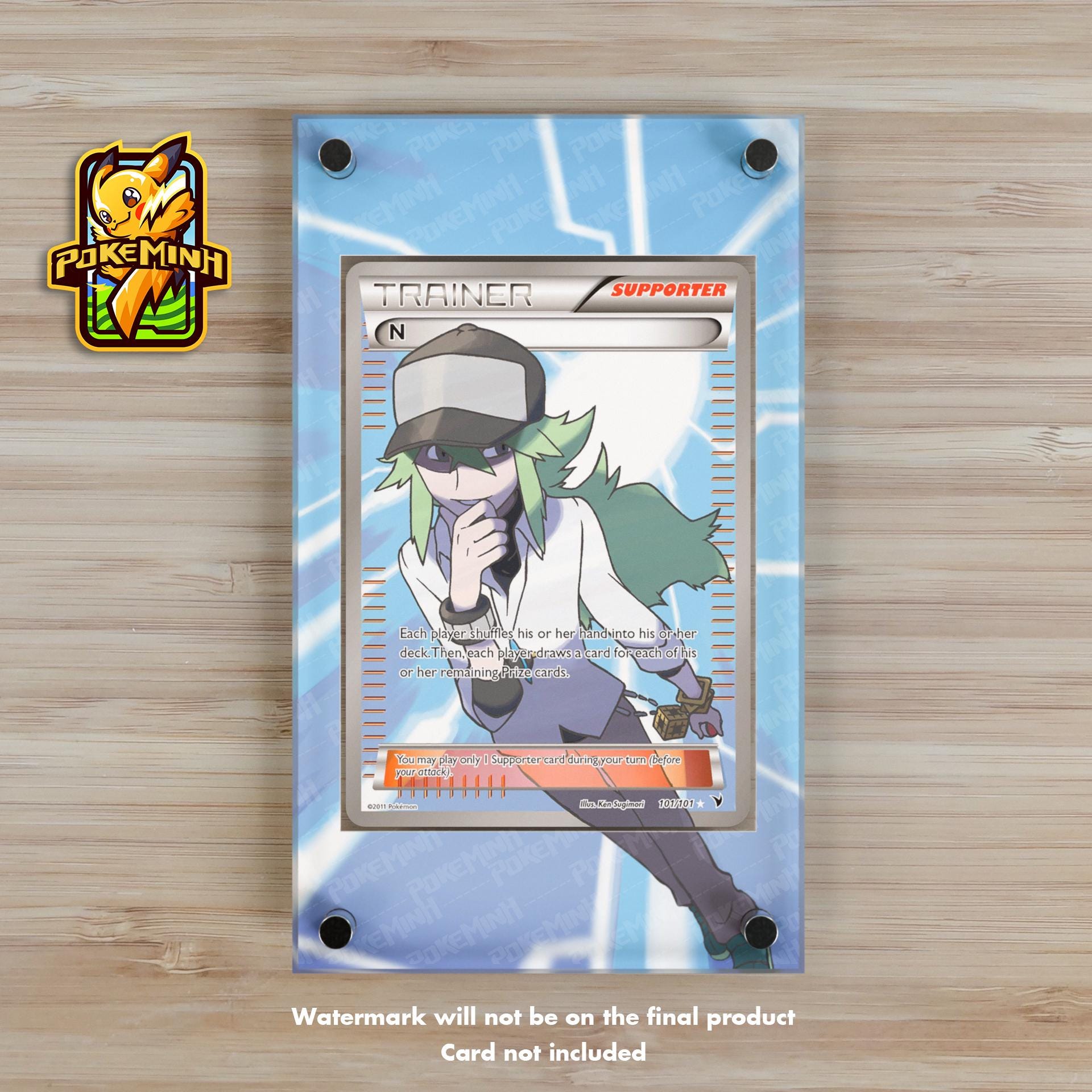 n pokemon trainer card Alternate Art Promos (Supporter) - 105a/124 Supporter Rarity Pokemon CardN'S PLOTSR(165/086) (SV11B) Japanese