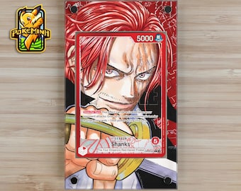 Shanks OP09-001 Leader Alternate Art Custom One Piece Display Case