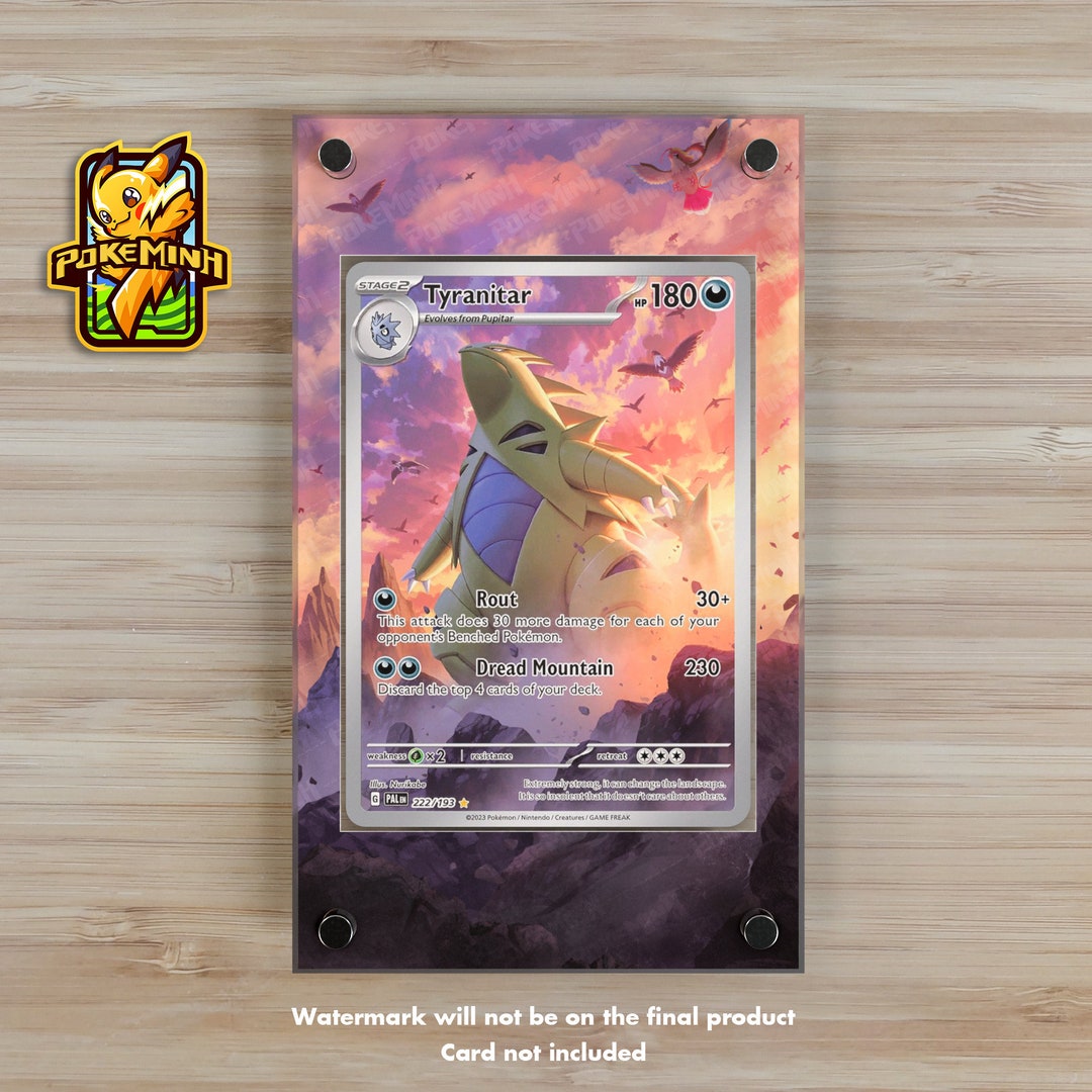 tyranitar card sleeves Growlithe & & Ampharos For the purpose of selling this item in the United Kingdom it cannot be classified as a toy and therefore is not suitable for anyone under the age of 18 Pokmon Center OMOCAT: Tyranitar