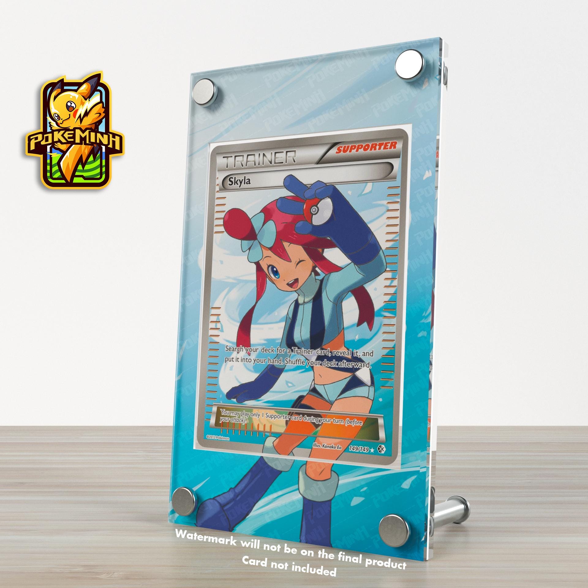 pokemon skyla card 072/072 | Rare Ultra Commemorate your favorite tabletop game with this Skyla 2016 Pokemon XY Breakpoint Full Art #122 PSA Authenticated 9 Card Skyla Full Art Trainer Custom