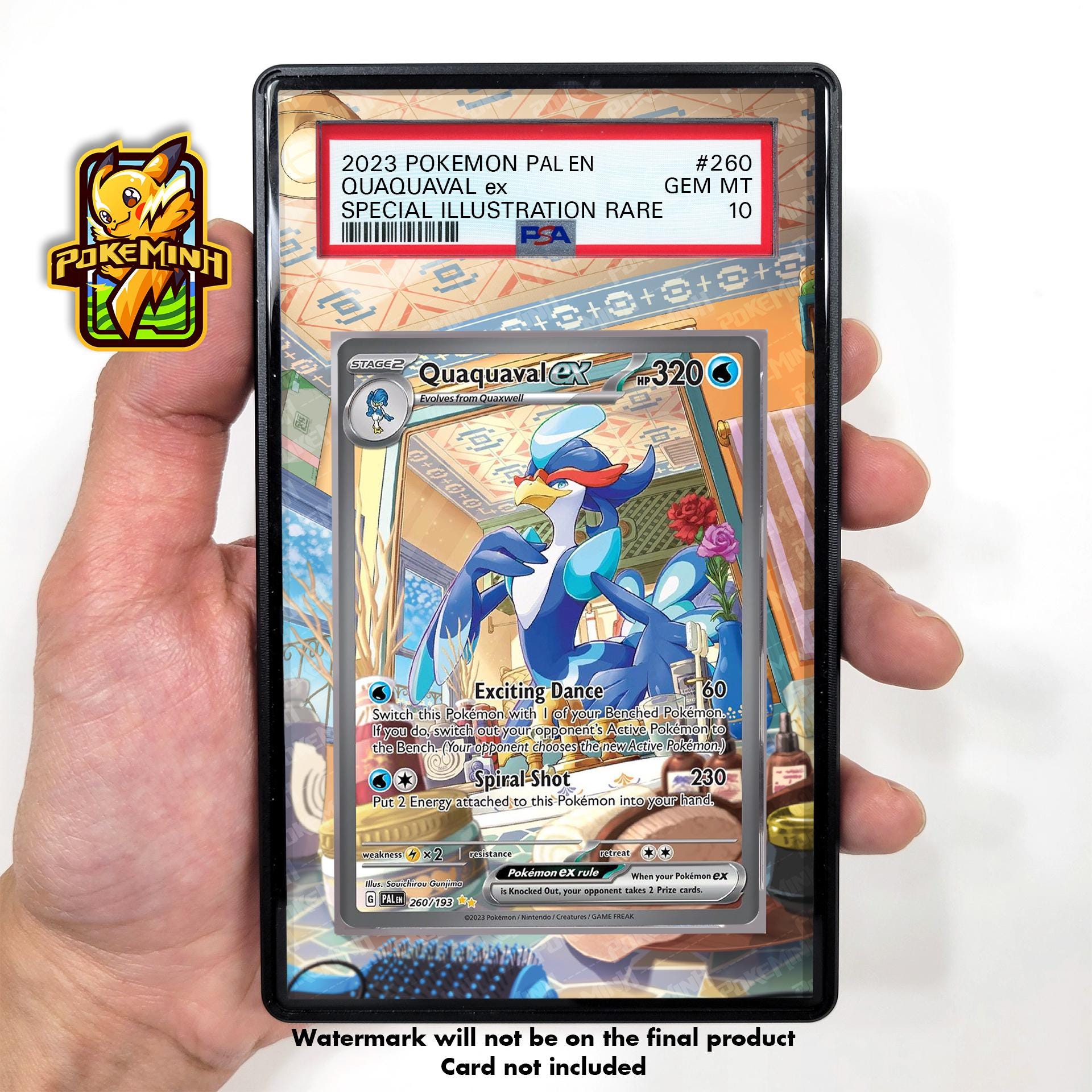 quaquaval pokemon card price Pokemon Scarlet and Violet Paldea Evolved Quaquaval Ex #052/193 Holo T –  Rotterdam Comics
