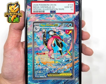 Pikachu 279 XY-P Custom Pokemon Graded Display Case - Etsy