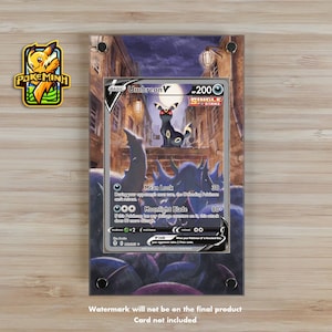 Vitrine Pokemon personnalisée art alternatif Umbreon V